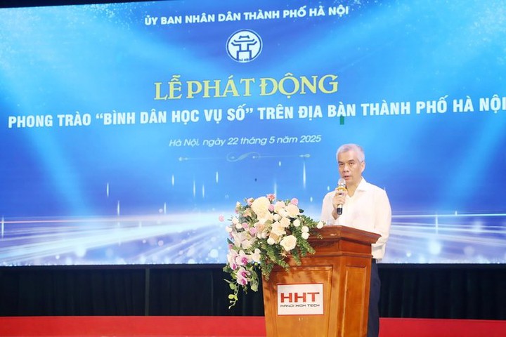 ទីក្រុងហាណូយកំពុងផ្សព្វផ្សាយយ៉ាងខ្លាំងនូវ Hà Nội lan tỏa mạnh mẽ phong trào “Bình dân học vụ số”- Ảnh 1.