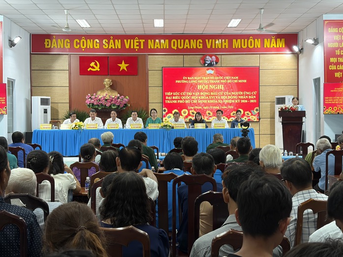 Cử tri Long Phước mong bảo đảm an sinh, mở thêm trường lớp - Ảnh 1.