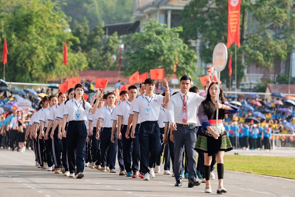 พิธีเปิดการแข่งขันกีฬาจังหวัดเดียนเบียน ครั้งที่ 12 ประจำปี 2026 - ภาพที่ 10