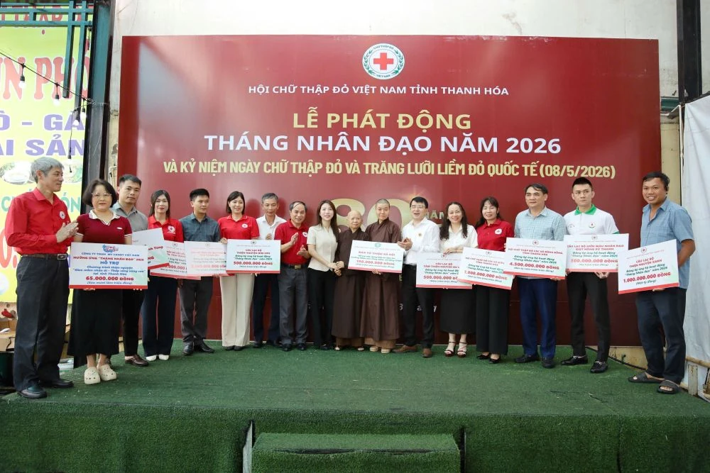 Phát động Tháng Nhân đạo năm 2026