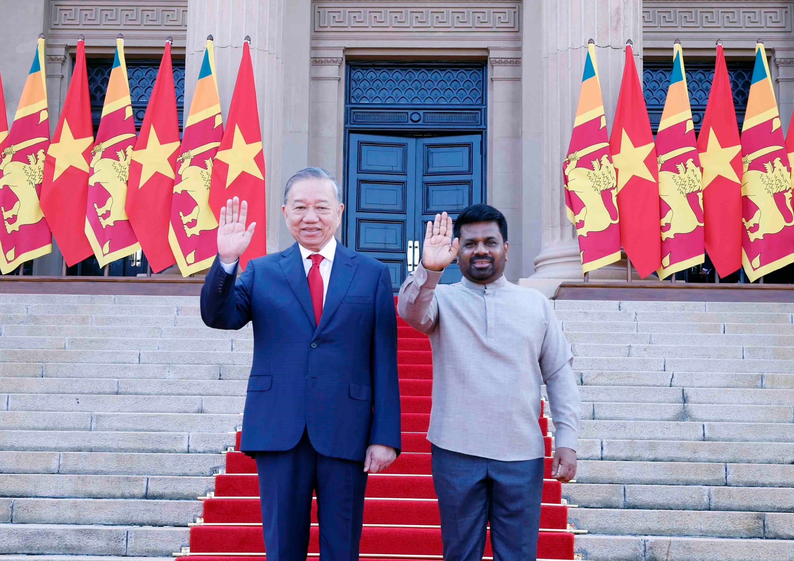 Việt Nam - Sri Lanka ra tuyên bố chung- Ảnh 1.