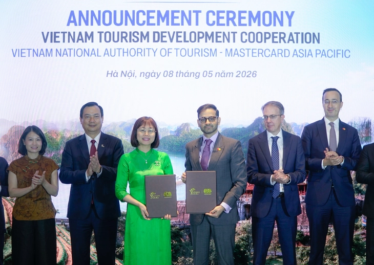 L'Administration nationale du tourisme du Vietnam et Mastercard annoncent leur collaboration - Photo : NGUYEN HIEN