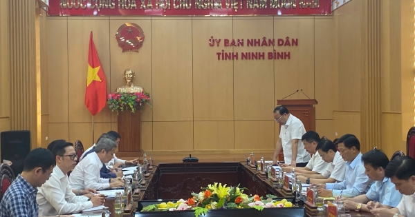 Het Ministerie van Industrie en Handel werkt samen met de provincie Ninh Binh aan het herziene Energ