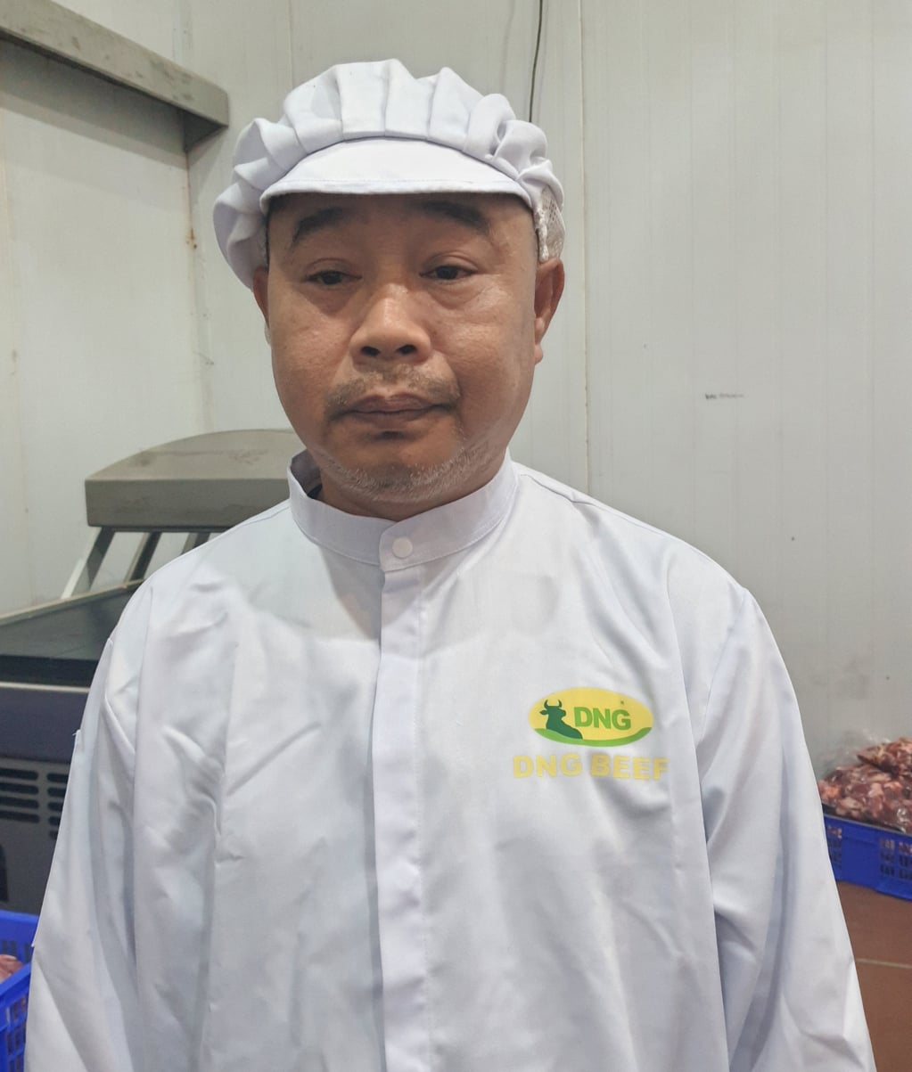 Ông Nguyễn Thái Bình, Phó Giám đốc Công ty CP Thương mại dịch vụ và sản xuất DNG Phú Lâm.