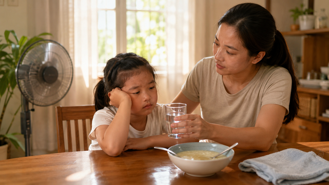 5 dấu hiệu trẻ biếng ăn mùa nóng- Ảnh 2.