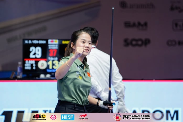 Nguyễn Đức Yến Sinh vô địch billiards carom nữ châu Á - Ảnh 3.