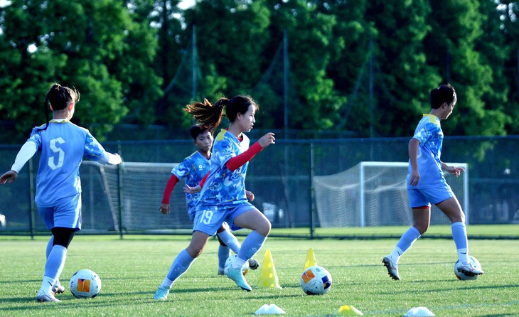 U17 nữ Việt Nam quyết dự World Cup - Ảnh 1.