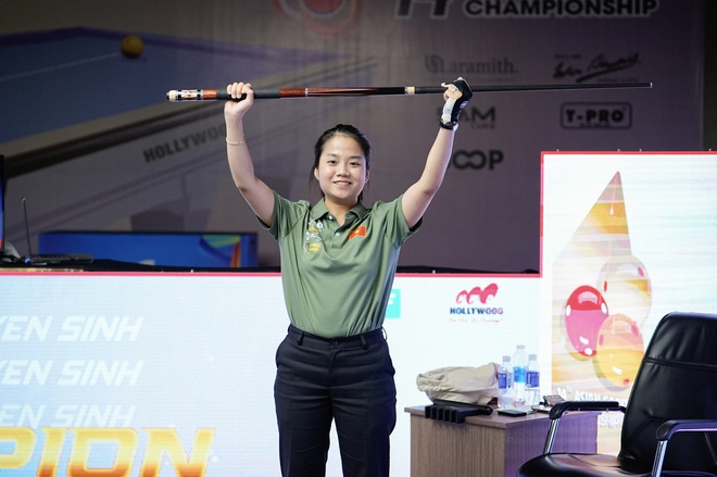 Billiards: Nữ cơ thủ Việt Nam giành chức vô địch châu Á lịch sử- Ảnh 2.