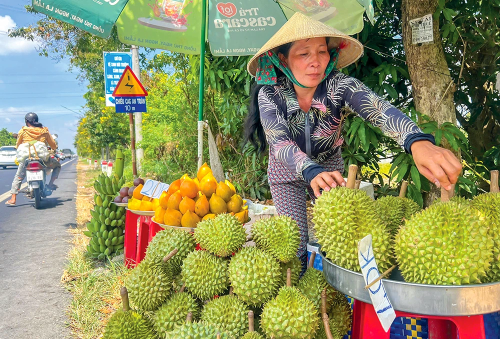 När du kliver ut genom dörren stöter du på ... durian!