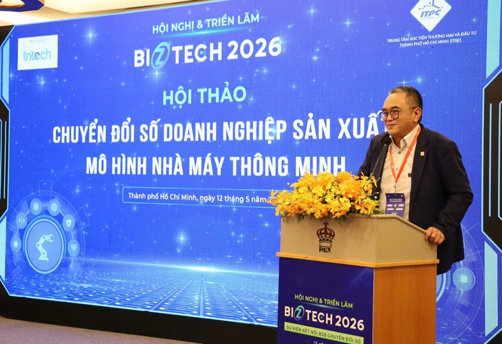 Doanh nghiệp sản xuất chạy đua chuyển đổi số - Ảnh 1.
