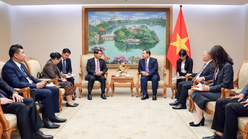 Toàn cảnh cuộc tiếp.