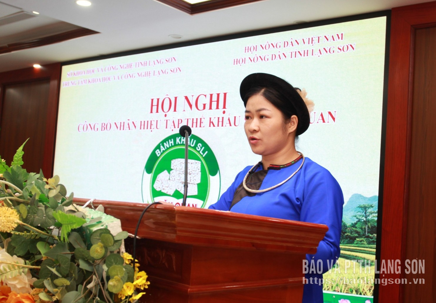 Đại diện hộ sản xuất kinh doanh phát biểu tại hội nghị