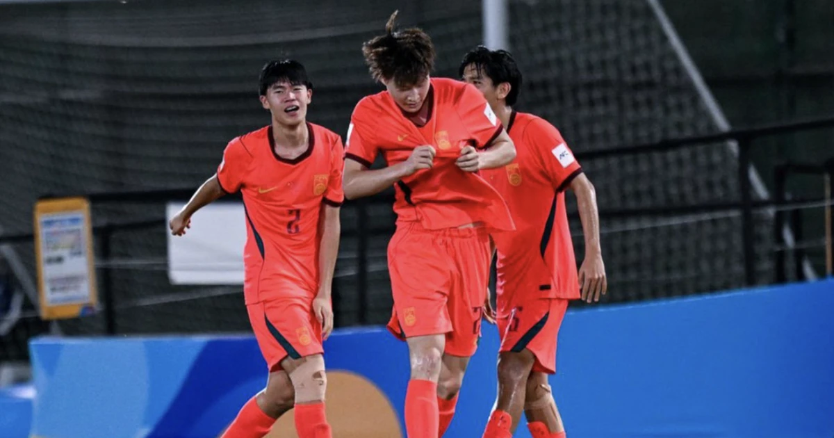 中国U17は予想外にもカタールU17を破り、ワールドカップ出場権を獲得した。