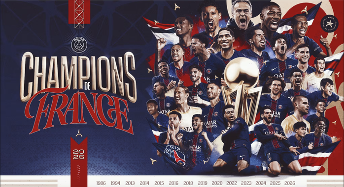 PSG vô địch Ligue 1 mùa thứ 5 liên tiếp - Ảnh 4.