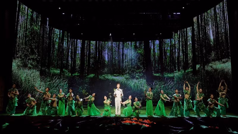 Ce programme est une symphonie artistique sur l'humanité et la nature. (Photo : HOA NGUYEN)