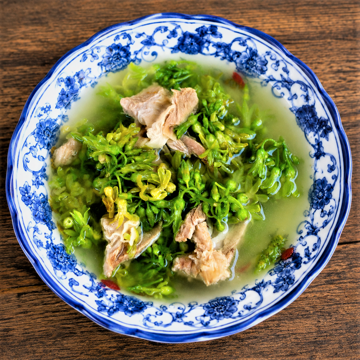 Canh hoa thiên lý dịu mát ngày hè - Ảnh 2.