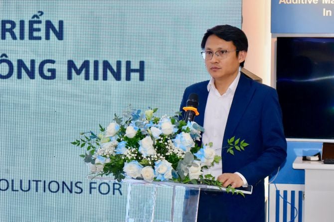 보쑤안호아이 씨 - 국가혁신센터(NIC), 재정부. Ông Võ Xuân Hoài - Trung tâm Đổi mới sáng tạo Quốc gia (NIC), Bộ Tài chính.