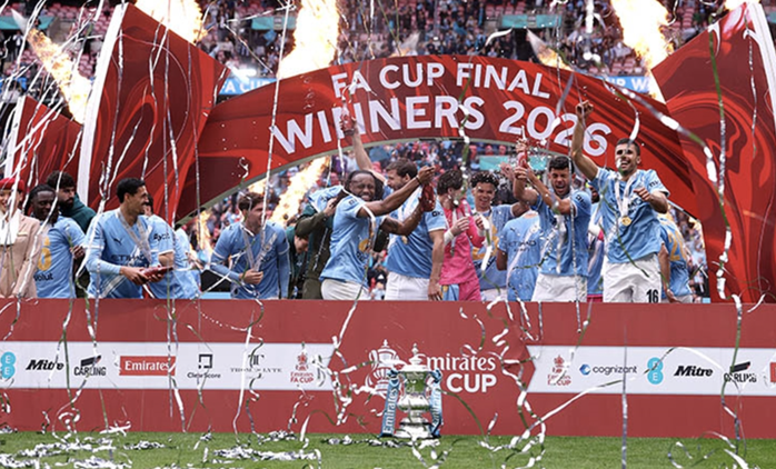 Semenyo lập siêu phẩm, Man City đăng quang FA Cup - Ảnh 6.