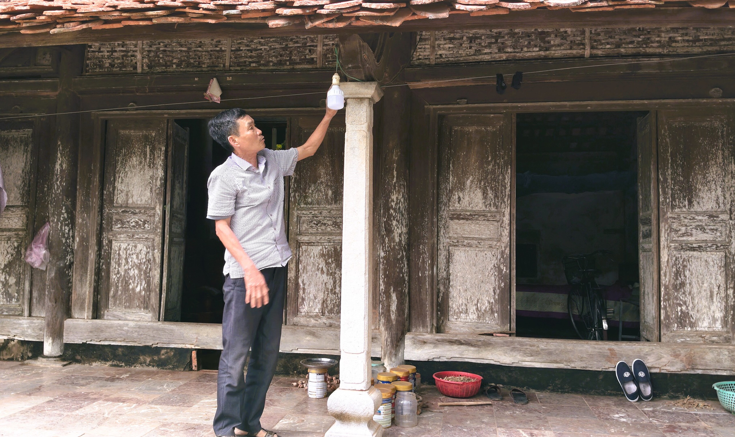 Ngôi nhà cổ bằng gỗ lim độc đáo ở xứ Thanh - Ảnh 12.