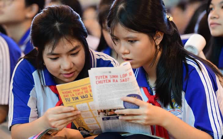 thi lớp 10 - Ảnh 1.