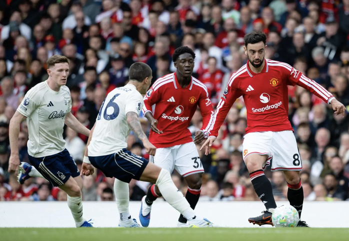 Thắng Nottingham Forest, Man United về đích thứ ba Ngoại hạng Anh - Ảnh 1.
