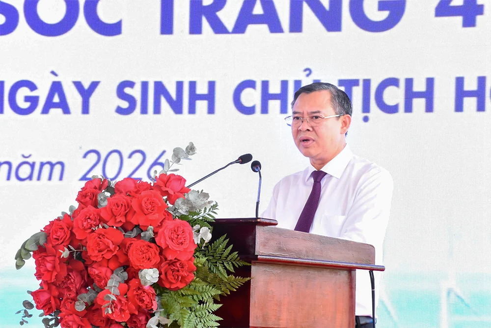 Khởi công Dự án Nhà máy Điện gió Sóc Trăng 4