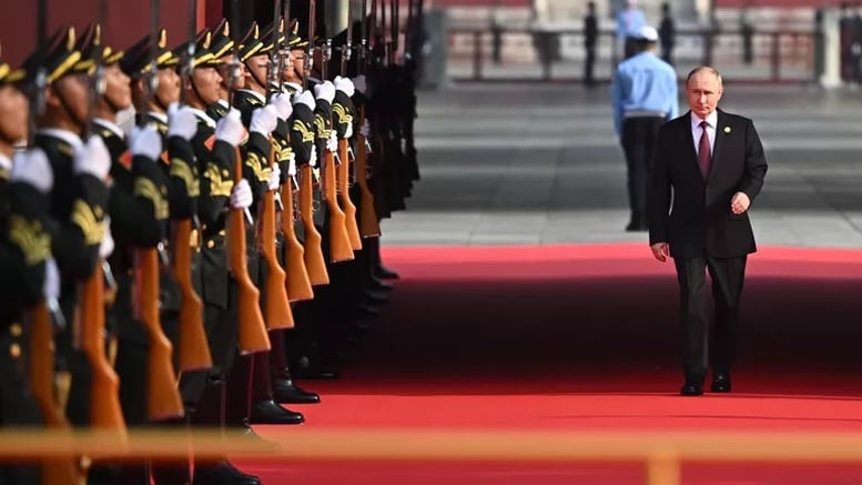 ロシアのプーチン大統領が中国を公式訪問：40件の文書に署名される見込み。