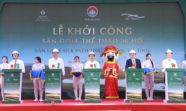 Khởi công sân golf 36 hố quy đẳng cấp quốc tế tại Hà Tĩnh- Ảnh 1.