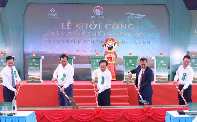 Khởi công sân golf 36 hố quy đẳng cấp quốc tế tại Hà Tĩnh- Ảnh 2.