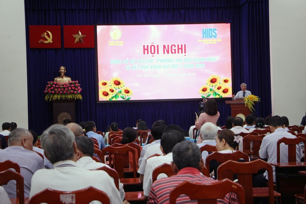 Gần 72% người dân tự đánh giá đang sống hạnh phúc - ảnh 1