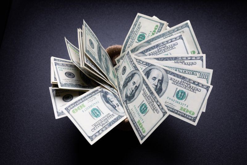Đồng USD bật tăng. Ảnh: cafef.vn