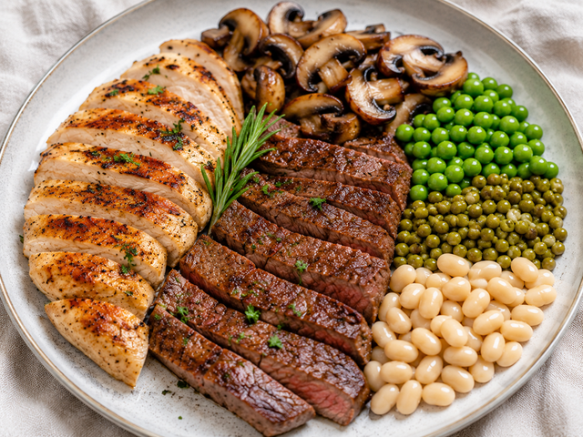 Protein động vật và protein thực vật: loại nào dễ hấp thu hơn? - Ảnh 1.