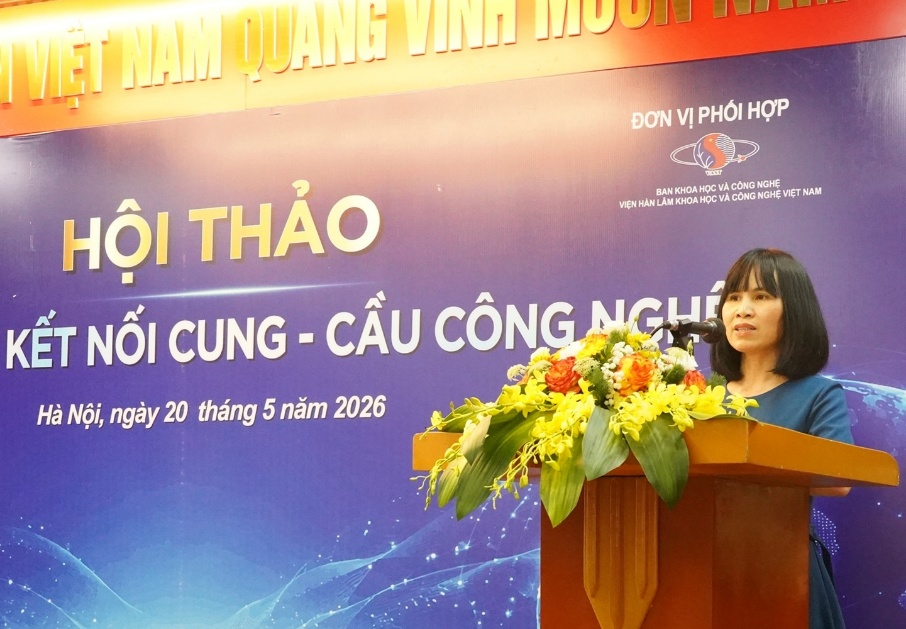 Thúc đẩy kết nối cung - cầu công nghệ - Ảnh 1.