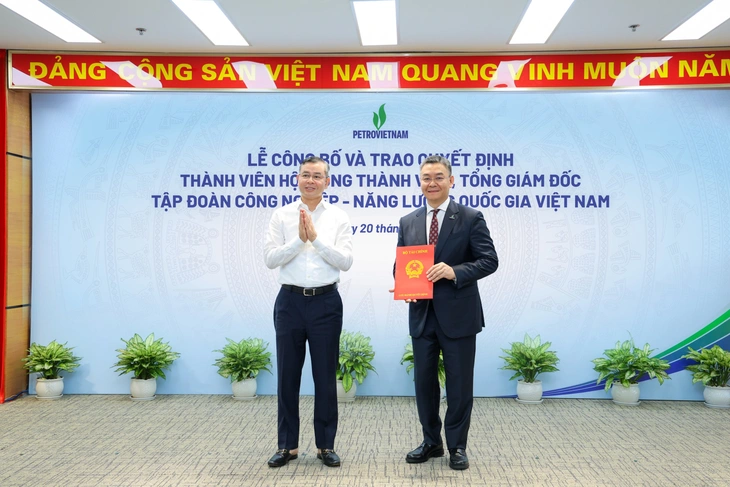 Ông Lê Mạnh Cường làm Tổng giám đốc Petrovietnam - Ảnh 1.