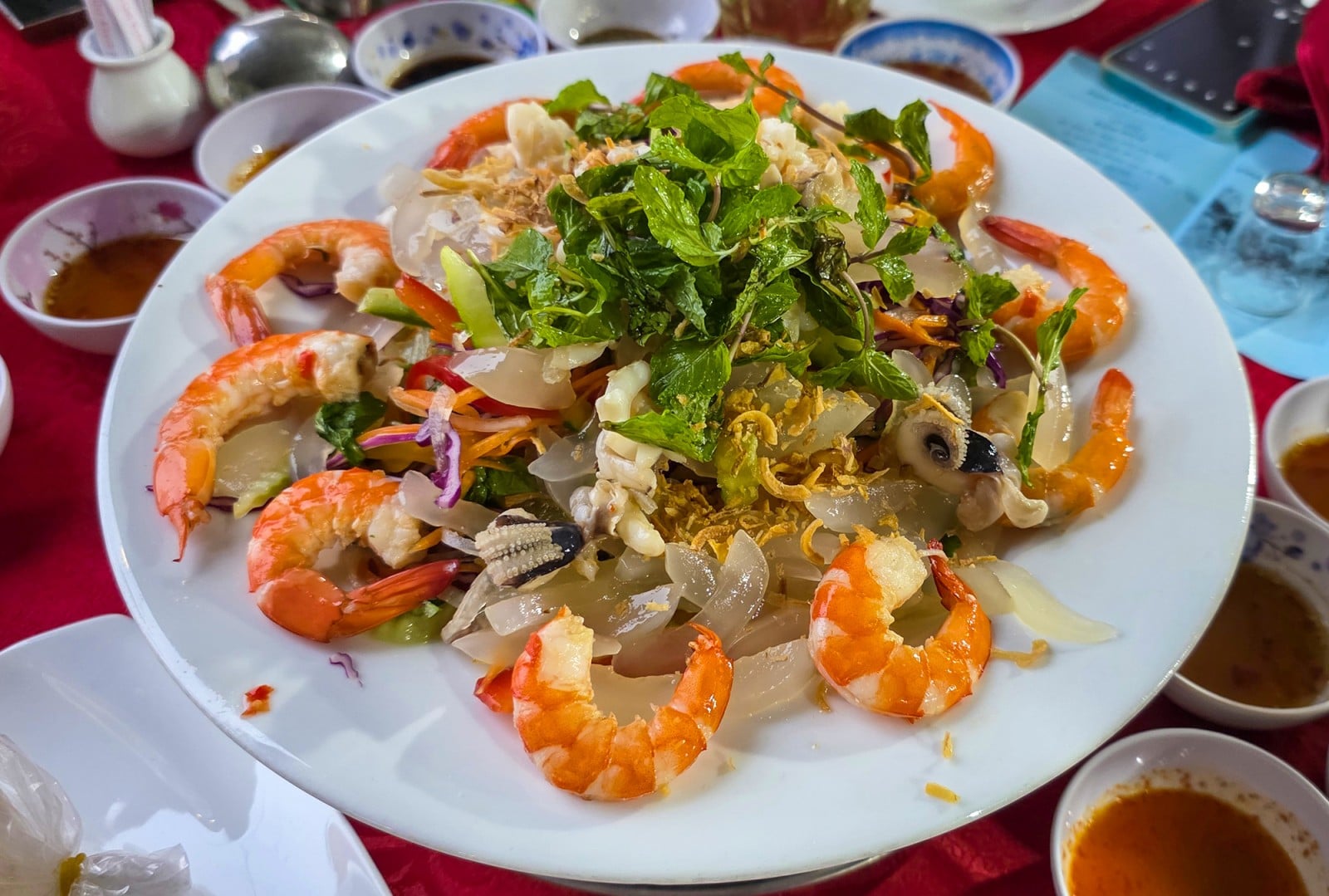 Apabila gula aren ditambah ke dalam salad.
