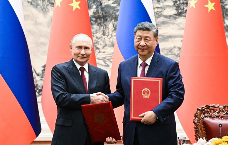 Rusia dan China bersetuju dengan projek tenaga bersama - Foto 1. Nga - Trung Quốc nhất trí về các dự án năng lượng chung- Ảnh 1.