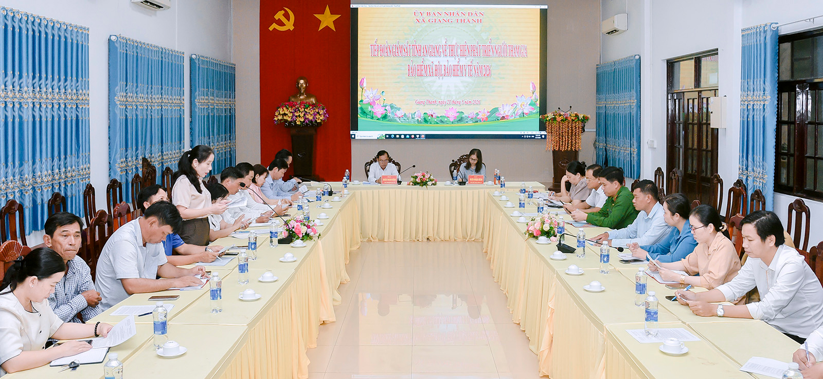 Tỷ lệ người dân tham gia Bảo hiểm Y tế tại Giang Thành đạt 87,5%