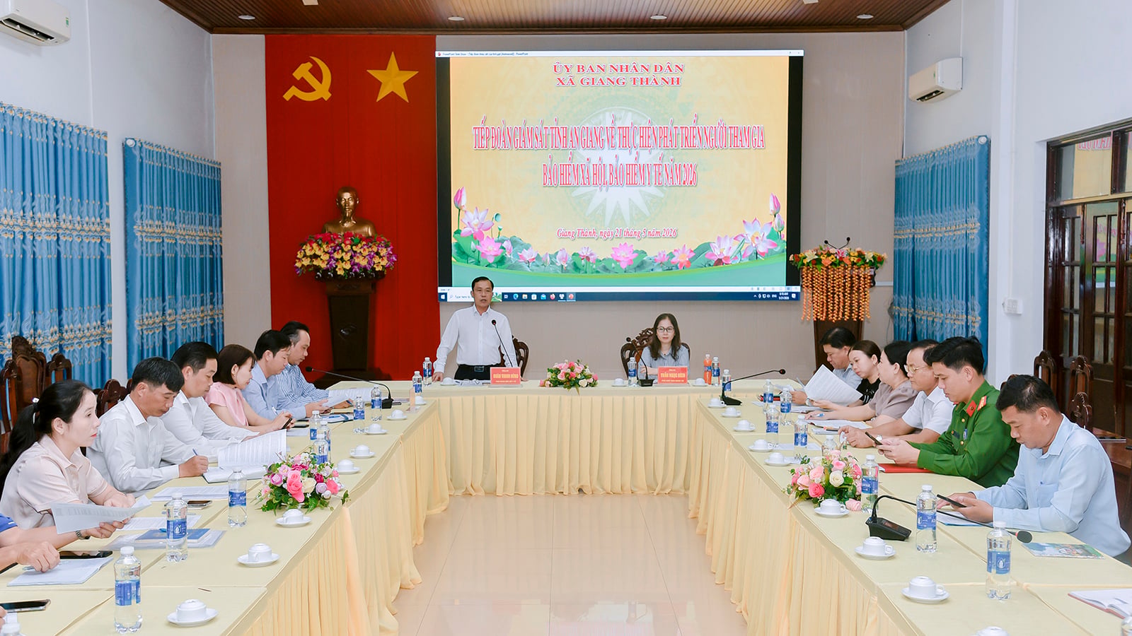 Tỷ lệ người dân tham gia Bảo hiểm Y tế tại Giang Thành đạt 87,5%