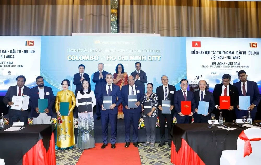Xung lực mới cho hợp tác Việt Nam-Sri Lanka