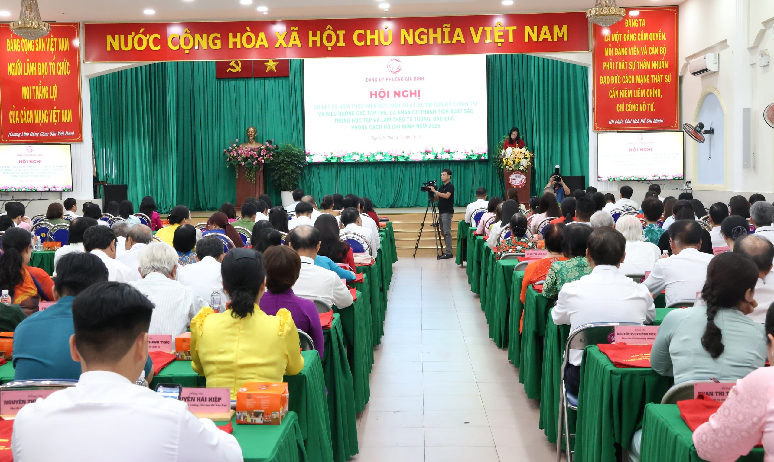 TPHCM: Phường Gia Định tôn vinh 120 điển hình học Bác - Ảnh 1.