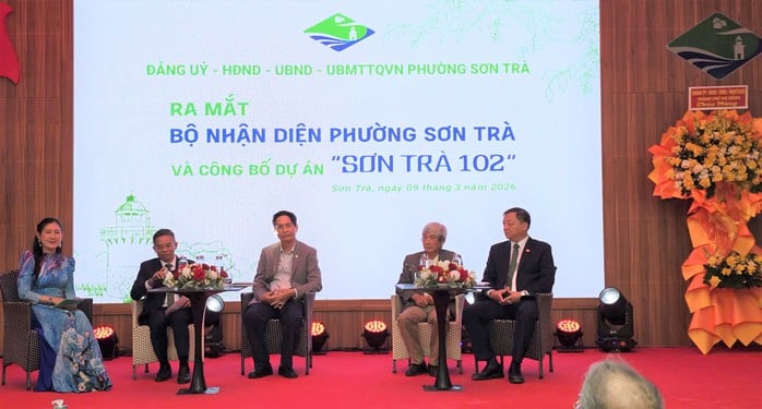Ngọn hải đăng trăm tuổi và bộ nhận diện phường Sơn Trà năm 2026 - Ảnh 2.