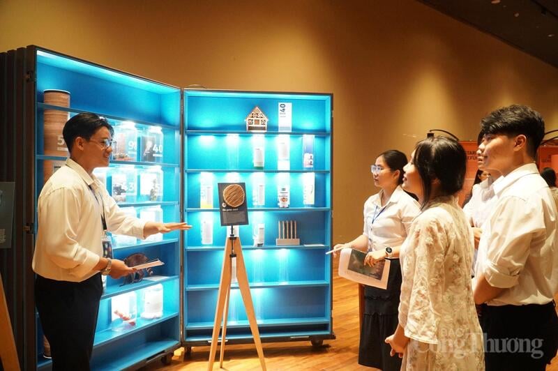 A área de exposição sobre a Era Humana apresenta conteúdo sobre a era em que a humanidade está vivendo atualmente.