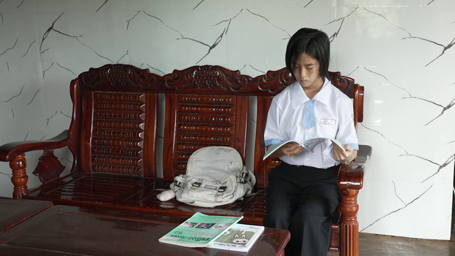 Hoài Thương chăm cha mắc ung thư phổi, nuôi ước mơ làm giáo viên - Ảnh 5.