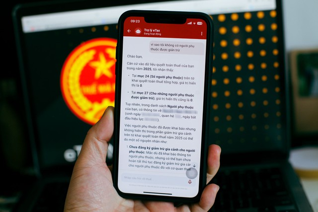 Cách tra cứu quyết toán thuế từ eTaxMobile khi ứng dụng báo 'Không tìm thấy thông tin' - Ảnh 3.