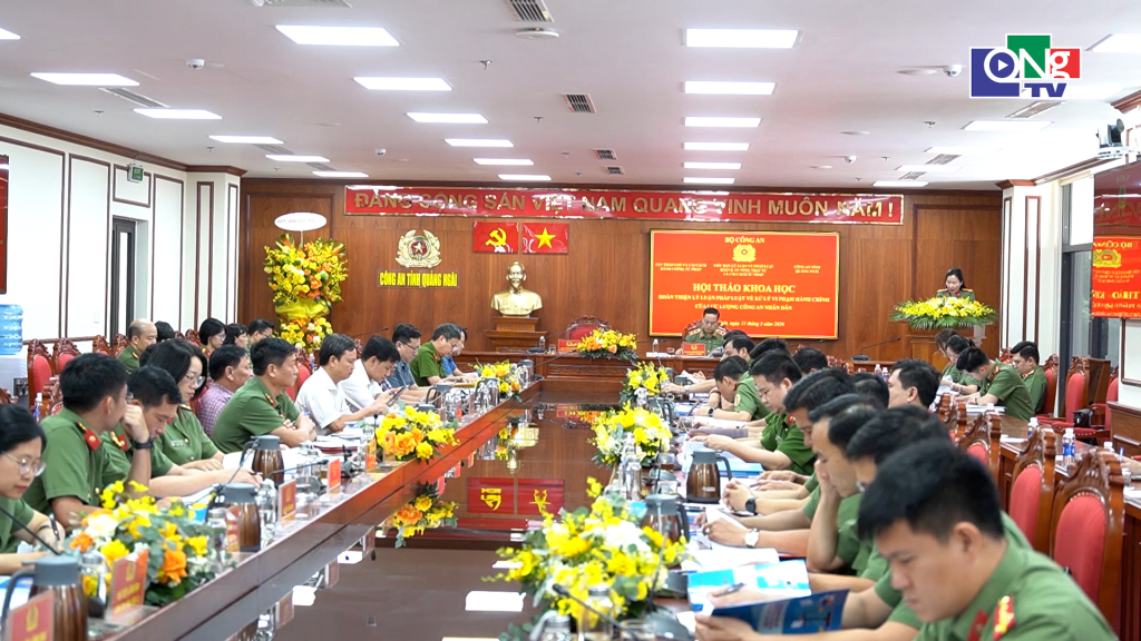 Quang cảnh hội thảo.