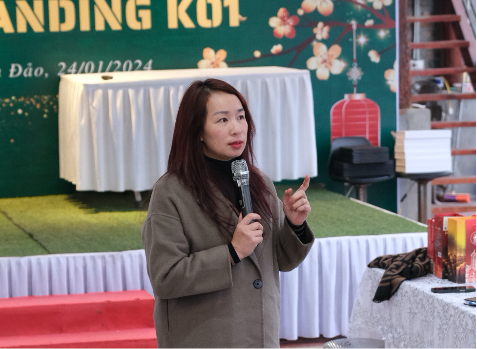 Đại diện các doanh nghiệp thành viên báo cáo về Brand Roadmap