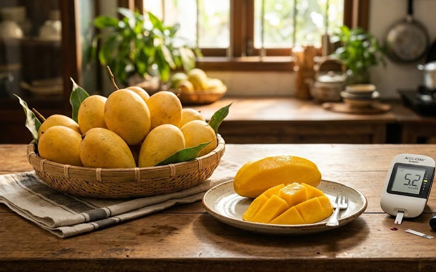 Mẹo ăn xoài ngon mà vẫn tốt cho lượng đường trong máu