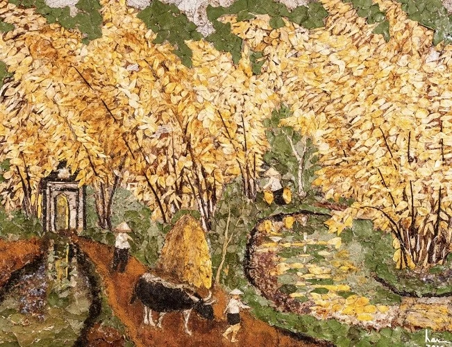 13.số 19. Nghệ sĩ một đời dạo chơi với lá