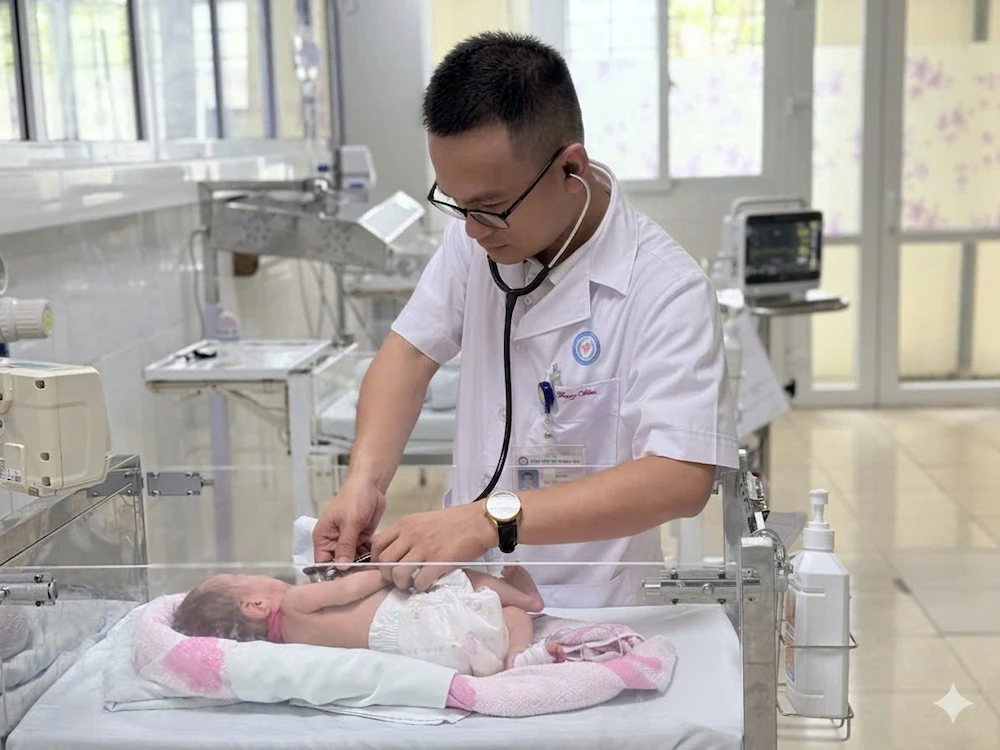 Giành sự sống cho trẻ sơ sinh mắc tim bẩm sinh nguy kịch