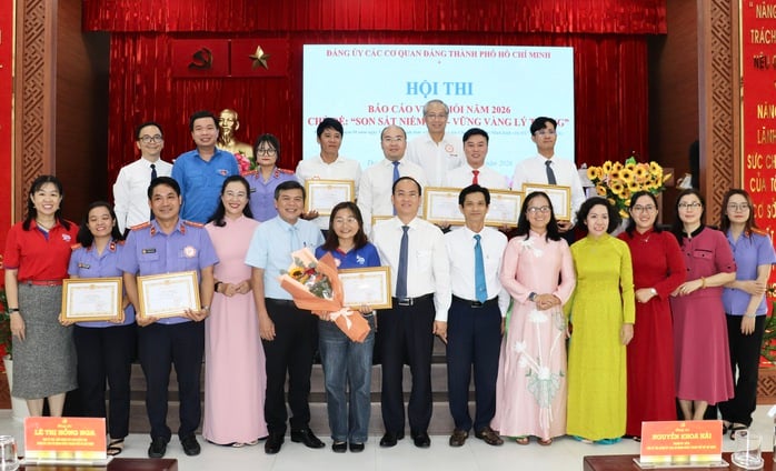 TPHCM bế mạc Hội thi Báo cáo viên giỏi năm 2026 - Ảnh 1.